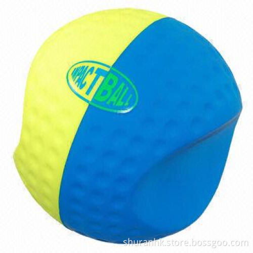 Impact golf swing training ball